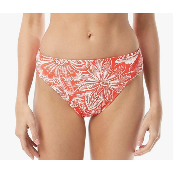 Vince Camuto Women's Standard Reversible High Leg Bikini Bottom Small NWT - Picture 1 of 4